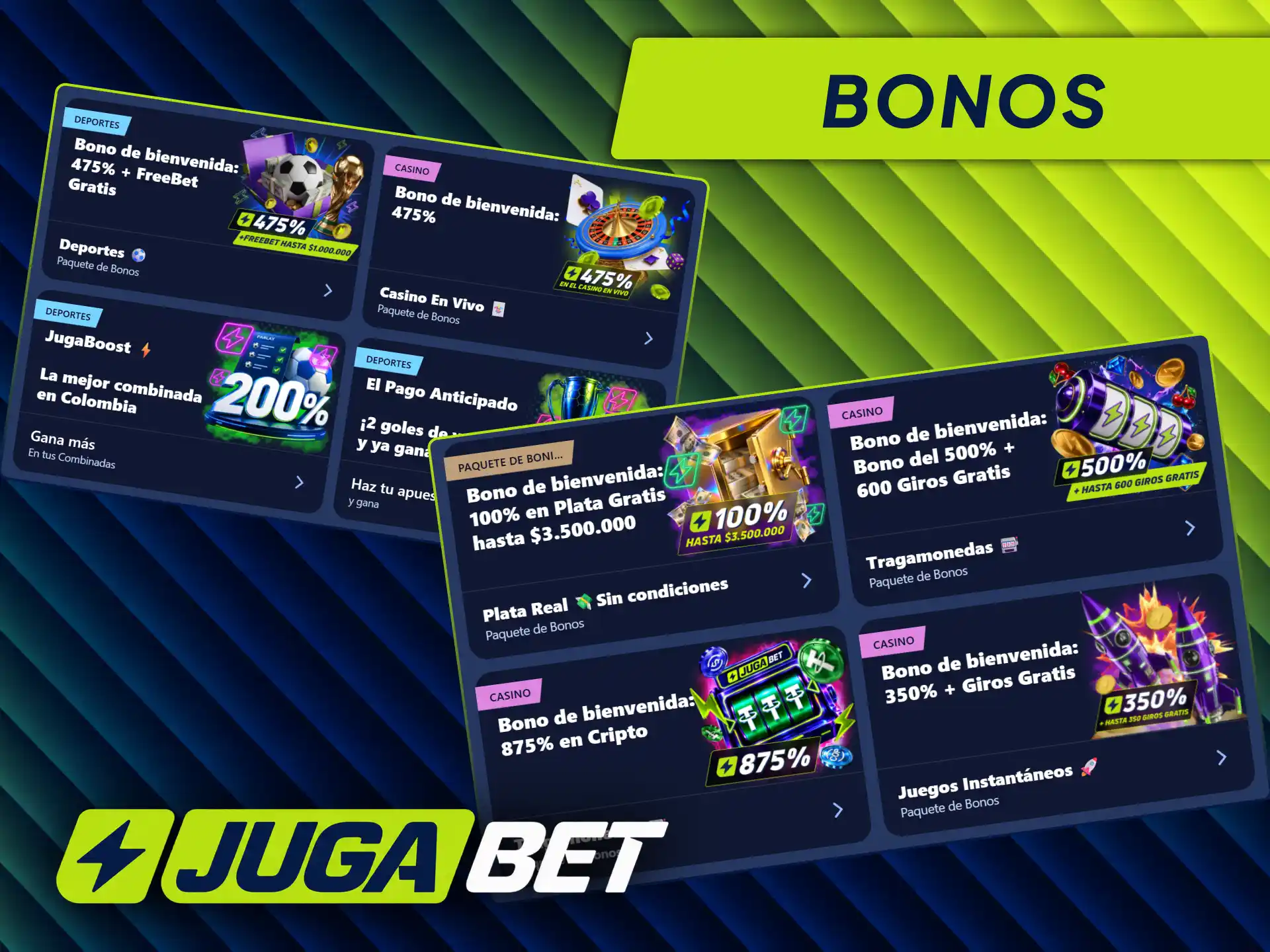 Reclamá los bonos de Jugabet para apuestas eSports y mejora tus predicciones en Colombia.