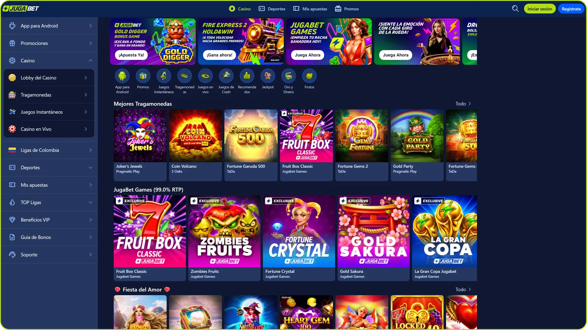 Explora el casino de Jugabet para disfrutar de los mejores juegos en línea.