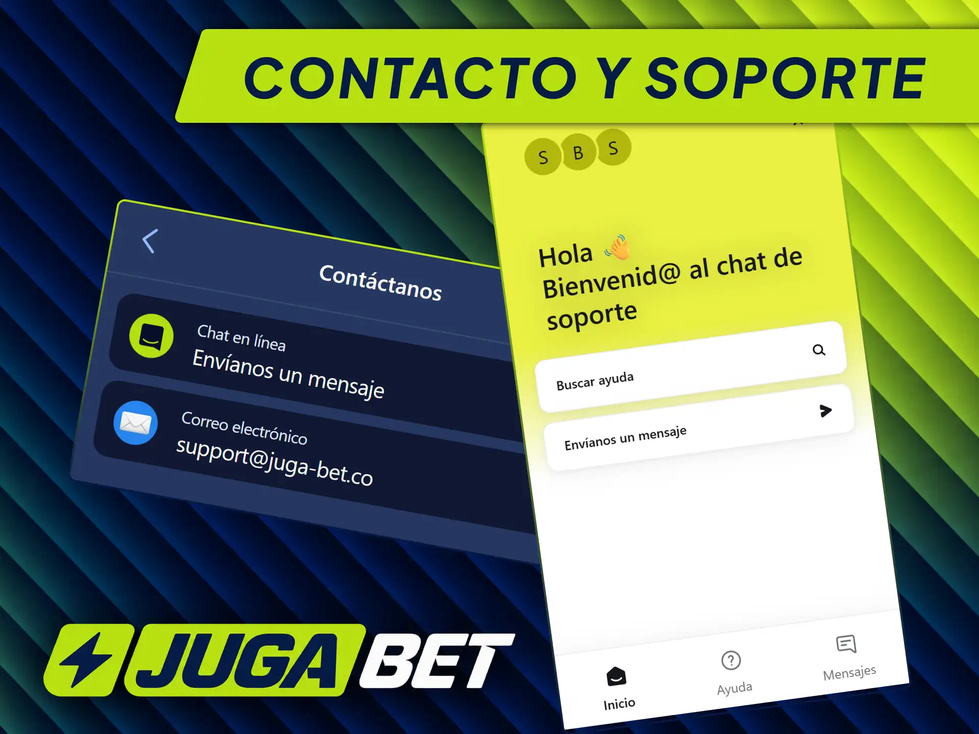Comunicate con soporte en Jugabet para resolver tus dudas de manera rápida.